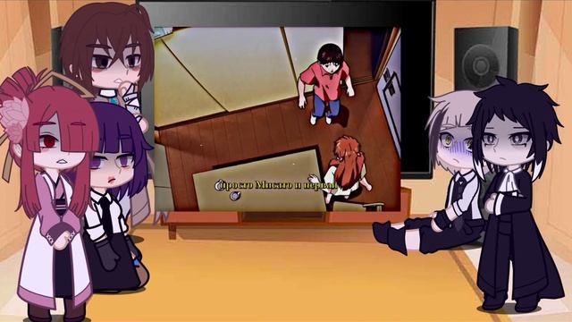 bsd react to chuuya as Asuka//Richuco// I did this-! смотреть онлайн