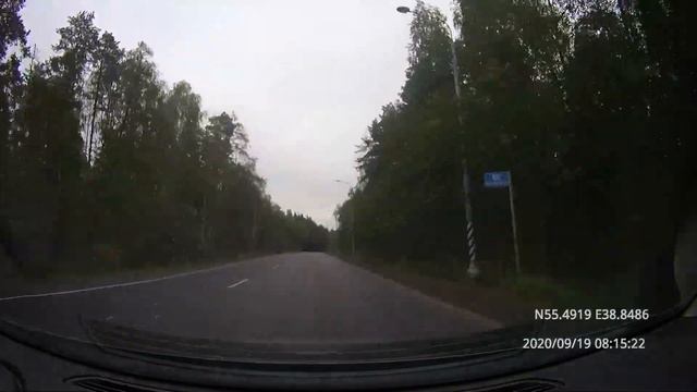 Driving in Central Russia: Москва (Кузьминки) - Красково - Тума 19/09/2020 (timelapse) смотреть онлайн