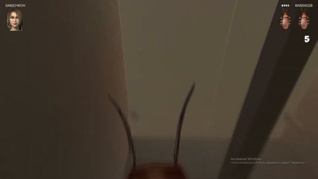 Тяжёлая жизнь таракана...COCKROACH SIMULATOR! смотреть онлайн