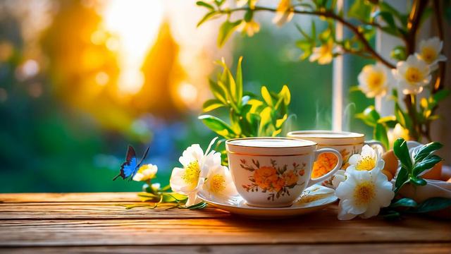 Smooth Morning Spring Piano☕Piano Relaxing Music for Studying, Working☕Soft Piano Instrumental Musi смотреть онлайн