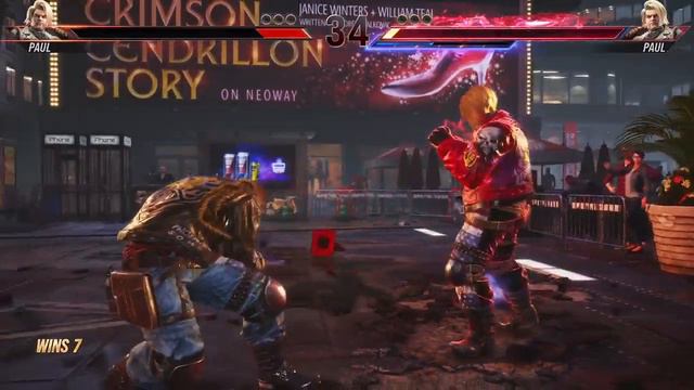 Tekken 8 - Paul Vs paul Gameplay смотреть онлайн
