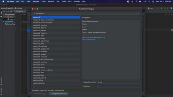 How To Install Matplotlib In PyCharm
