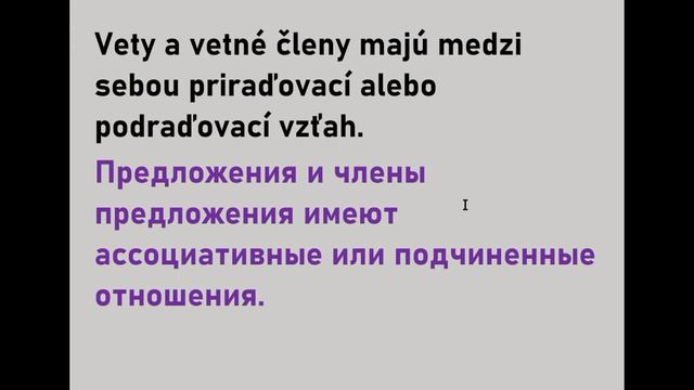 Словацкий язык. Урок 074. - Синтагмия и предложения. Синтаксис. смотреть онлайн