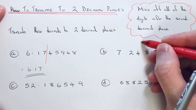 Truncation to 2 Decimal Places смотреть онлайн