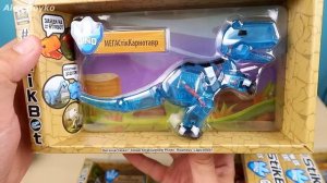 Стикбот Динозавр укусил Стикбота Человечка! Стикботы Динозавры - новинка! alex boyko