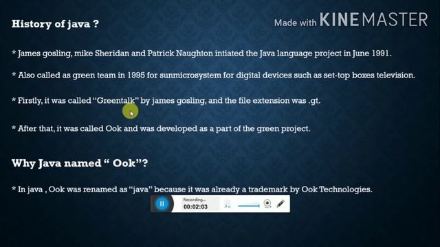 Histroy of java | In hindi | java tutorial for beginners | Introduction of java смотреть онлайн
