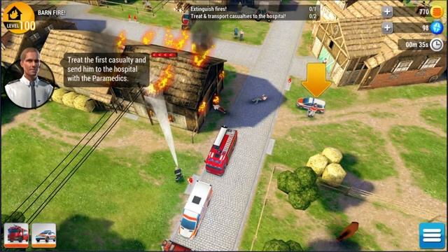 EMERGENCY HQ - free rescue strategy game - My first few minutes in game смотреть онлайн
