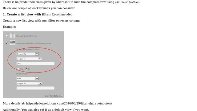 Sharepoint: Hide Sharepoint row with JSON (2 Solutions!!) смотреть онлайн