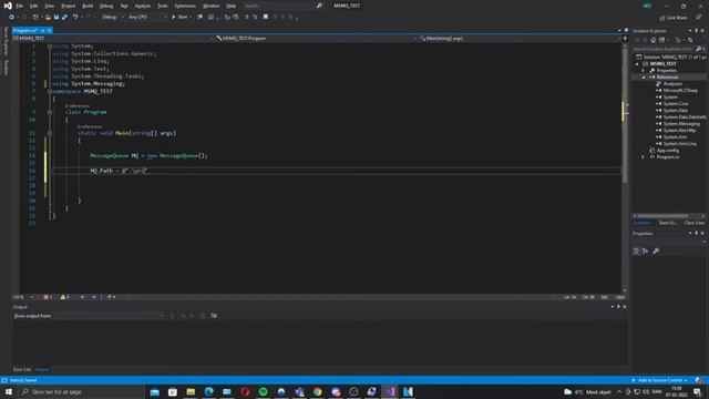Install MSMQ And Write message (visual studio 2019) C# (1) смотреть онлайн