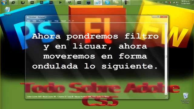 Photoshop CS5 efecto de fuego en texto ( BIEN EXPLICADO). смотреть онлайн