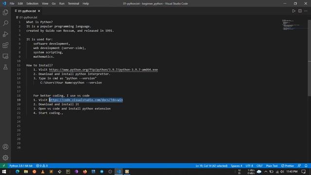 Python IDE Installation смотреть онлайн