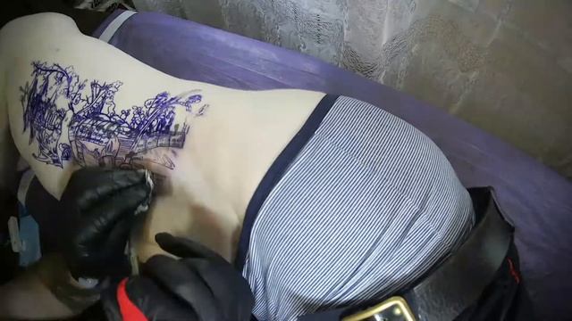 1-й сеанс... обыгрываем надпись... смотреть онлайн