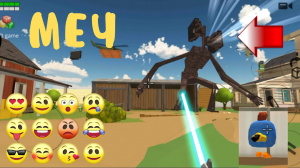 СИРЕНОГОЛОВЫЙ И ХАГИ ВАГИ В CHICKEN GUN МОД