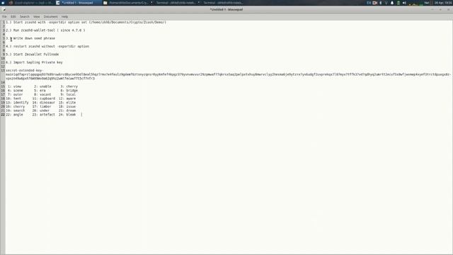 Zcashd Wallet Tool - Generate & Import Private Key смотреть онлайн