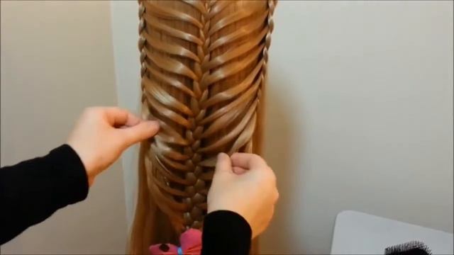 Прическа на средние и длинные волосы за 5 минут своими руками на каждый день смотреть онлайн