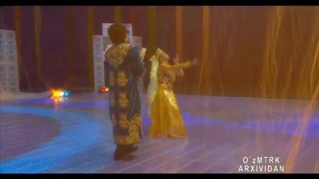 Телевизионные съёмки O'zMTRK Народного ансамбля "Ширин" ДК "Фархад" НГМК, г.Навои, Узбекистан смотреть онлайн