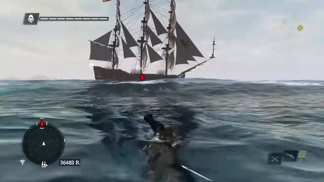 What happens if you swim to a Legendary ship? Assassin's Creed® IV Black Flag смотреть онлайн