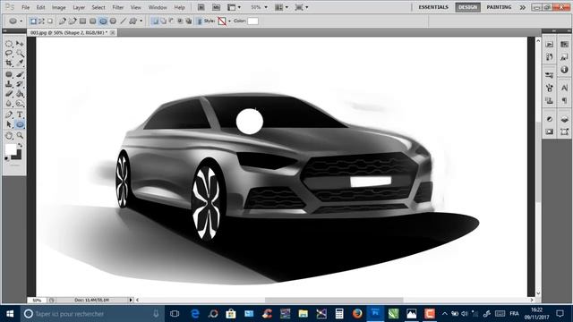Audi sedan concept sketch and render смотреть онлайн