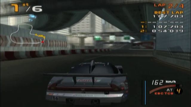 Enthusia Professional Racing | Honda G'ZOX-NSX Race Car '03 HD PS2 Gameplay смотреть онлайн