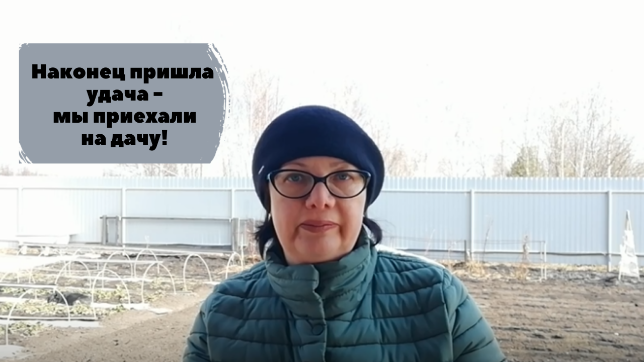 Наконец пришла удача - мы приехали на дачу! смотреть онлайн