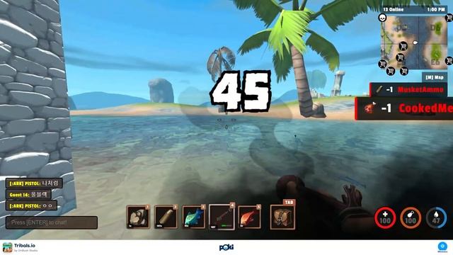 TRIBALS IO   Play Tribals Io On Poki   Google Chrome 2023 06 05 10 42 29