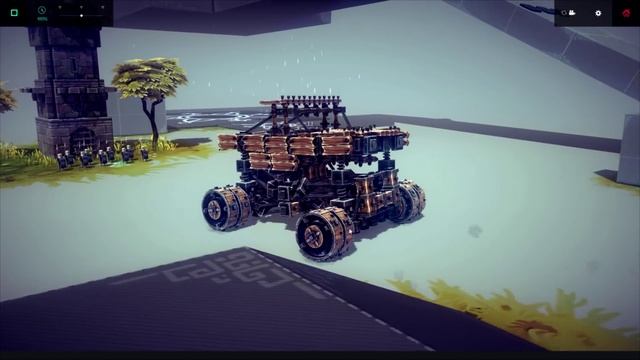 Besiege Alpha Vehicle Designs - Flying Snake - Realistic Tank - Best Besiege Vehicles [Download] смотреть онлайн