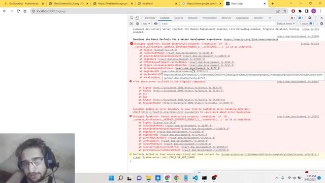 React.js Firebase v9 Authentication Project to Implement Protected Routes Using Context API in JSX смотреть онлайн