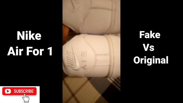 Difference between Fake and Original Nike Air force 1 | Original vs Fake смотреть онлайн