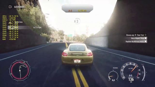 Need for Speed Rivals - Dell Inspiron 15 7559 - i7-6700HQ - GTX 960M 4GB смотреть онлайн