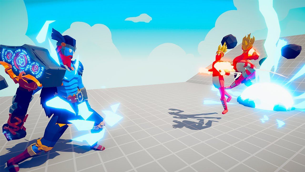 SUPER BOXER TEAM vs THOR TEAM | TABS - Totally Accurate Battle Simulator смотреть онлайн