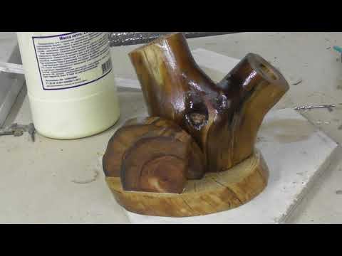 Сделал поделку из дров! Жена в Восторге! смотреть онлайн