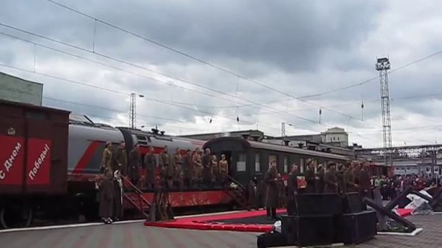 Ретро-поезд 