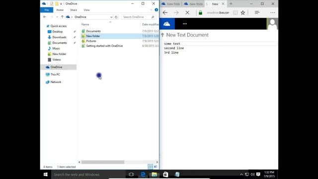 Windows 10 OneDrive sync synchronization easy guide смотреть онлайн