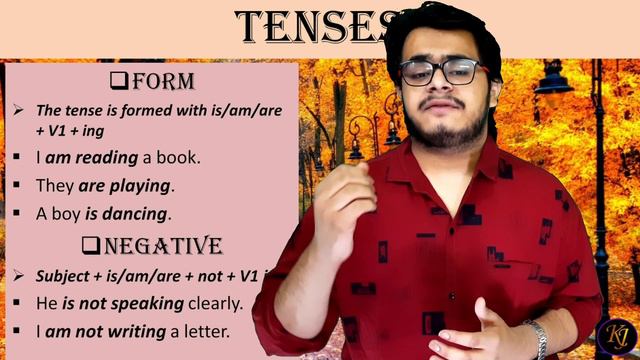 Present Continuous Tense | English Grammar by Kshitiz смотреть онлайн