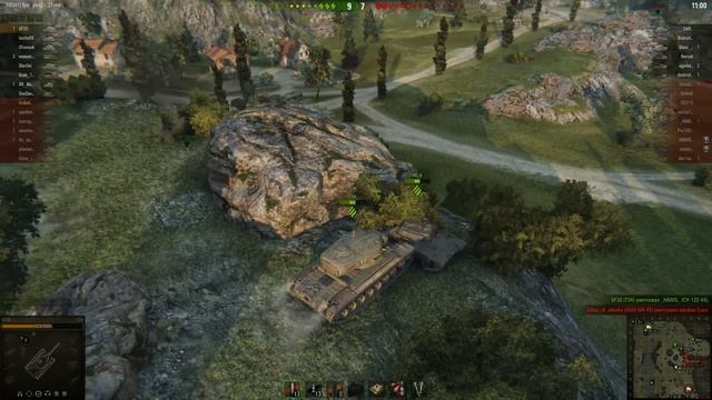 бешеные олени Т-34 и ИС-6 из за них слили выгрышный бой. смотреть онлайн