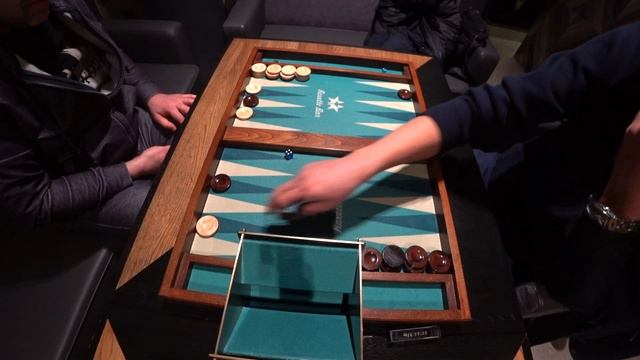 Длинные нарды. Араик Оганесян - Иван Даве. смотреть онлайн