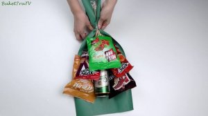 Это потрясающе! Процесс изготовления БУКЕТ ИЗ ПИВА И СУХАРИКОВ. Мужской подарок ручной работы