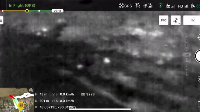 Night time security patrol, supported by the Mavic Enterprise Dual with FLIR thermal camera part 2/ смотреть онлайн