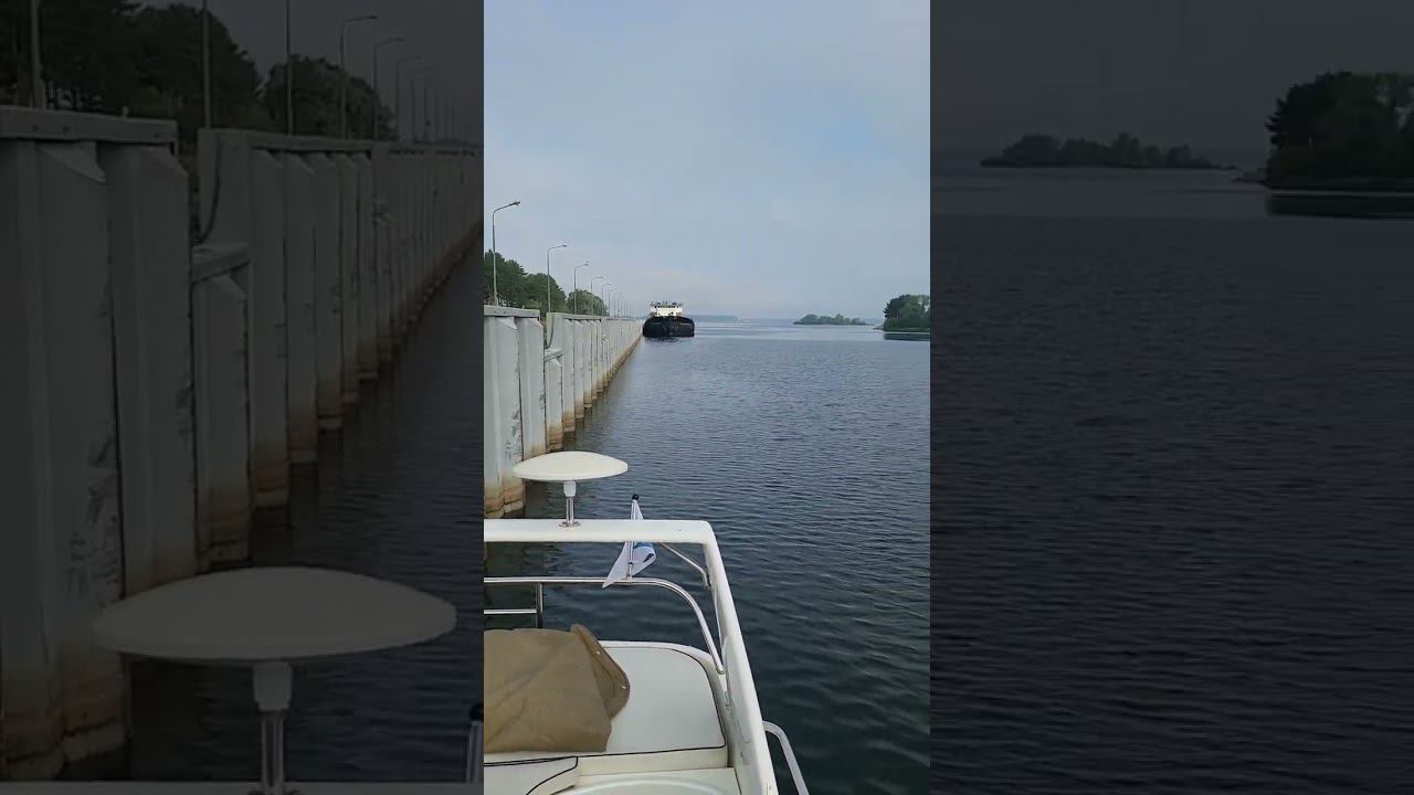 6 утра, а мы уже возле шлюза. смотреть онлайн