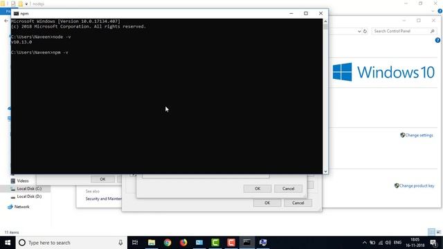 Cordova - Fix| NPM | Cordova | Node is not recognized as internal or external command in Windows смотреть онлайн