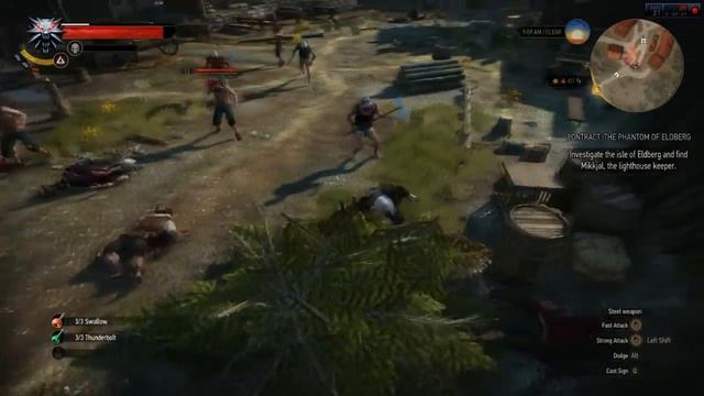 Witcher 3: Wild Hunt - AMD Athlon X4 750k and R7 260X (test) смотреть онлайн