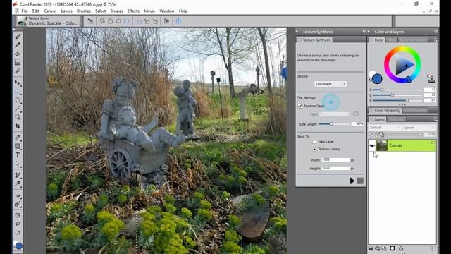 Corel Painter 2018 Digital Art Software NEW Texture Synthesis смотреть онлайн
