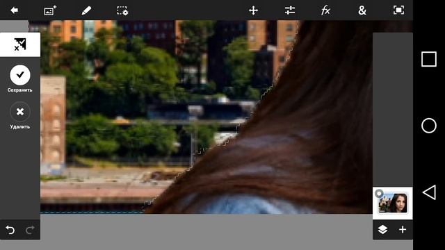 Размываем фон на фотографии на андроид. смотреть онлайн