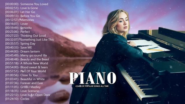 Top 30 Piano Covers of Popular Songs 2022 - Best Instrumental Music For Work, Study, Sleep смотреть онлайн