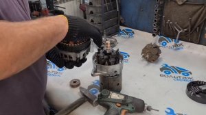 Ремонт генератора рефрижератора для перевозки температурных продуктов Thermo King