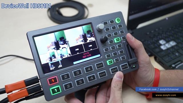 สอนใช้ DeviceWell HDS8101: 4xHDMI Video Switcher พร้อมจอ Multiview built-in ในตัว ตัดสลับ4 กล้อง смотреть онлайн