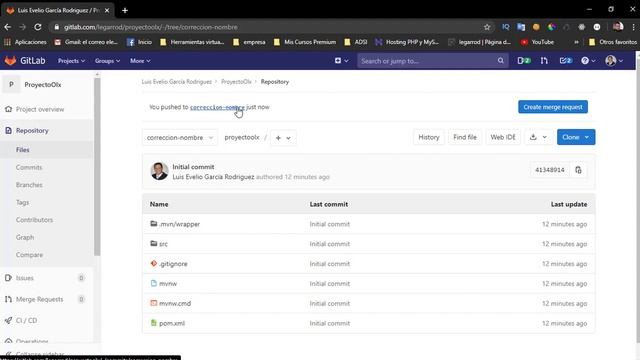 Gitlab tutorial español - como trabajar con un repositorio de forma fácil смотреть онлайн
