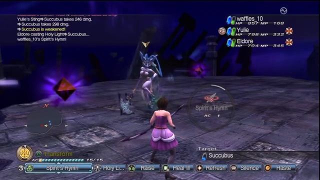 White Knight Chronicles 2: farming Crab-Demon-Eye+ смотреть онлайн