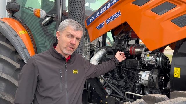 Мощный китайский трактор ENSIGN YX 2404-N. Полный обзор смотреть онлайн