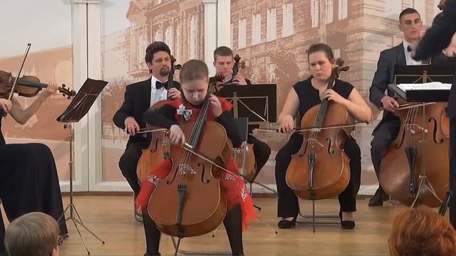 Головенко Арина. 10 лет. А. Курчи. Чардаш. Вилончель.